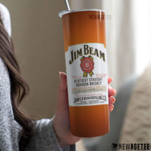 Jim Beam White Label Whiskey Skinny Tumbler 20oz 30oz