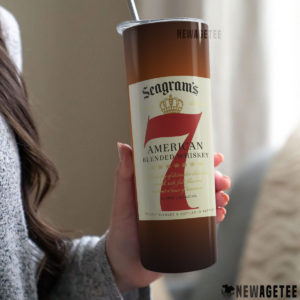 Seagram’s 7 Crown American Whiskey Skinny Tumbler 20oz 30oz