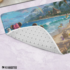 Mickey and Minnie in Hawaii Bath mat