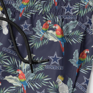 Dallas Cowboys Hawaiian Shirt, Beach Shorts for Men