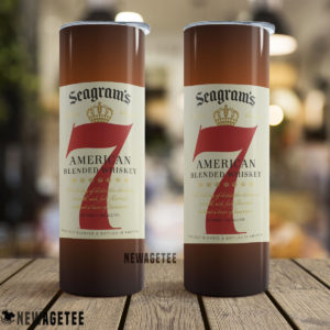 Seagram’s 7 Crown American Whiskey Skinny Tumbler 20oz 30oz