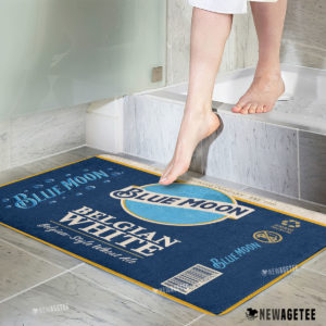 Blue Moon Beer Belgian White  Bath Mat