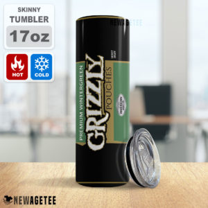 Grizzly Wintergreen Pouches Skinny Tumbler 20oz 30oz
