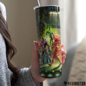 The Justice League D.C. Super Hero Skinny Tumbler 30oz 20oz