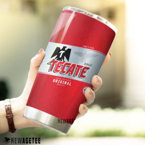 Tecate Original Beer Skinny Tumbler Stainless Steel 20oz 30oz