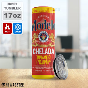 Modelo Chelada Beer Skinny Tumbler Stainless Steel 20oz 30oz