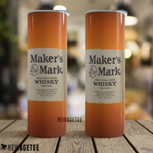 Maker’s Mark Bourbon Whiskey Skinny Tumbler 20oz 30oz