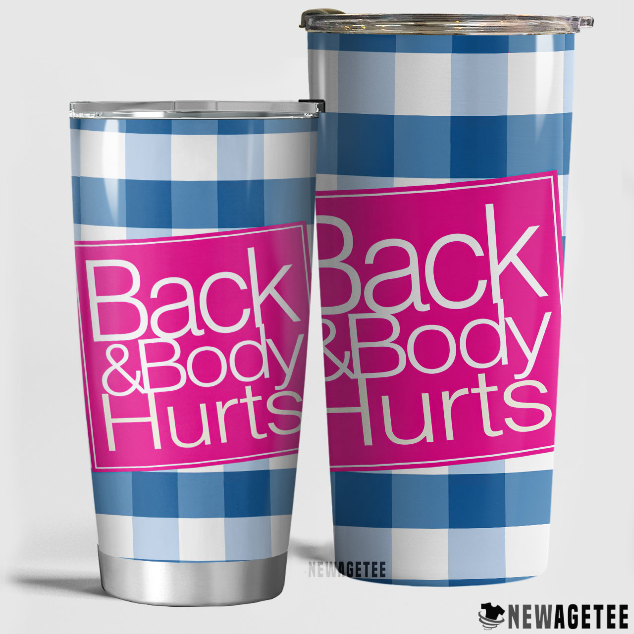 Back & Body Hurts Skinny Tumbler 30oz 20oz Back & Body Hurts Skinny Tumbler 30oz 20oz