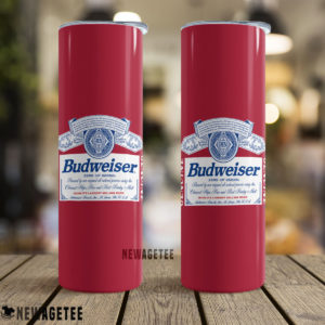 Budweiser Beer Tumbler Skinny 30oz 20oz