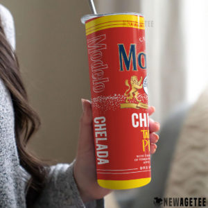 Modelo Chelada Beer Skinny Tumbler Stainless Steel 20oz 30oz