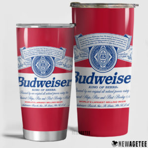 Budweiser Beer Tumbler Skinny 30oz 20oz
