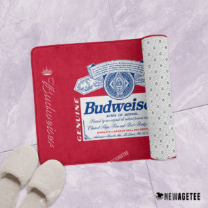 Budweiser Beer Bath Mat