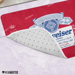 Budweiser Beer Bath Mat