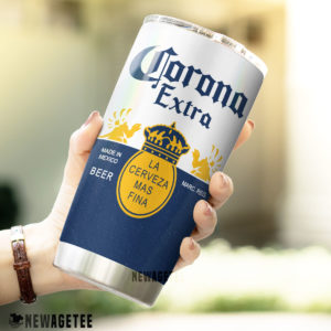 Corona Extra Beer Made in Mexico Skinny Tumbler Stainless Steel 20oz 30oz