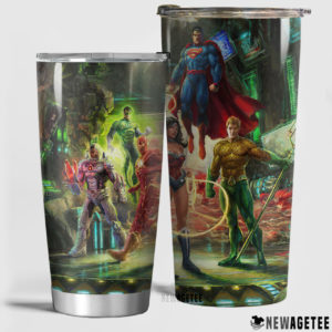 The Justice League D.C. Super Hero Skinny Tumbler 30oz 20oz