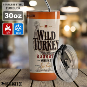 Wild Turkey Bourbon Whiskey Skinny Tumbler 20oz 30oz