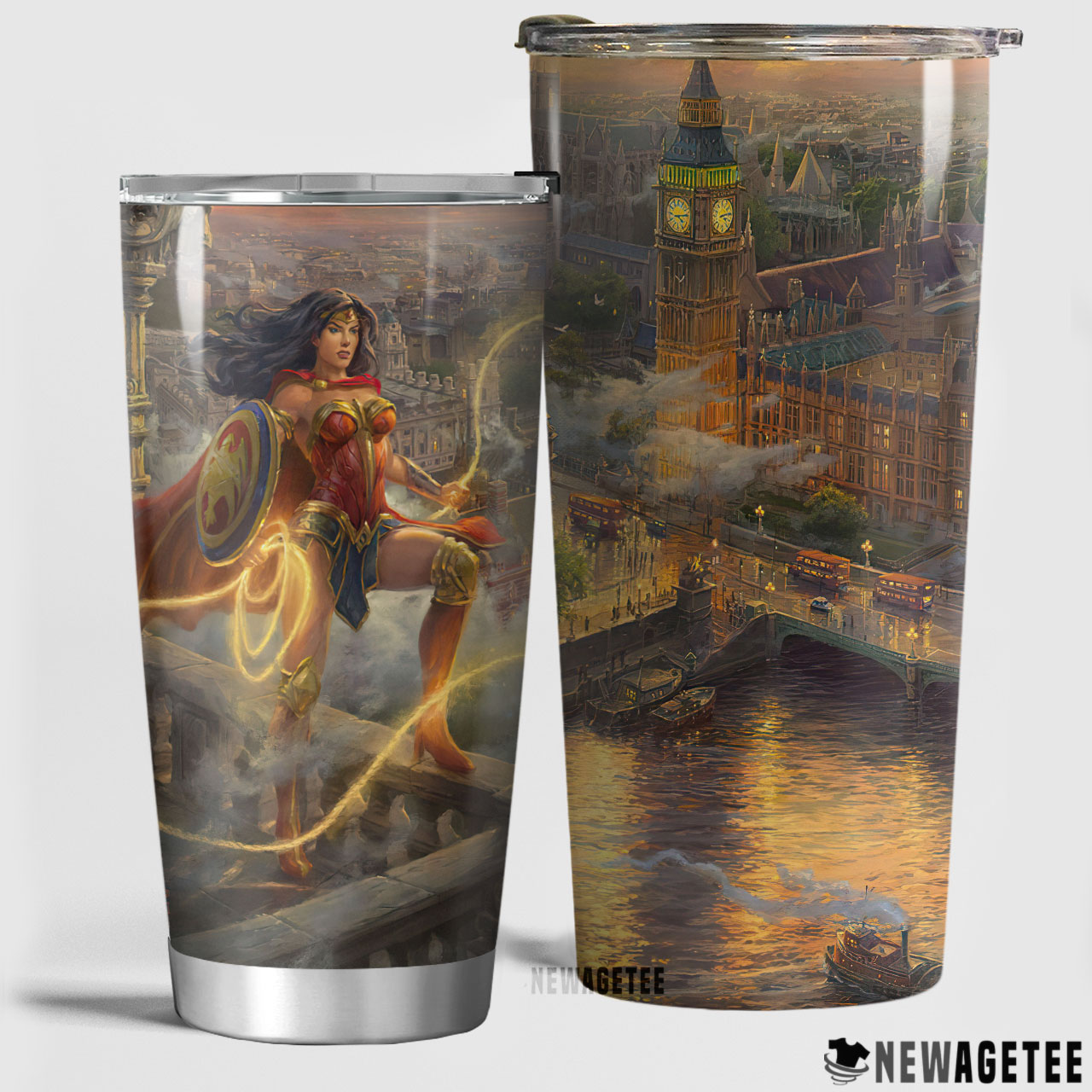 Wonder Woman Lasso of Truth Skinny Tumbler 30oz 20oz