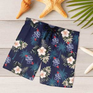 PABST BLUE RIBBON Beer Hawaiian Shirt for Men