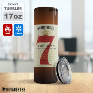 Seagram’s 7 Crown American Whiskey Skinny Tumbler 20oz 30oz