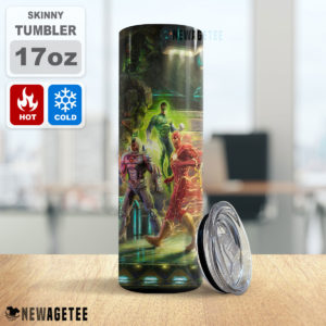 The Justice League D.C. Super Hero Skinny Tumbler 30oz 20oz
