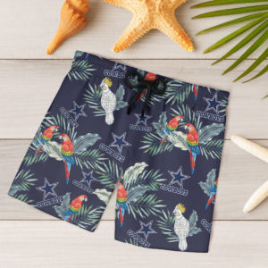 Dallas Cowboys Hawaiian Shirt, Beach Shorts for Men