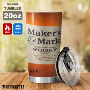 Maker’s Mark Bourbon Whiskey Skinny Tumbler 20oz 30oz