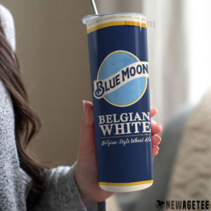 Blue Moon Beer Belgian White Skinny Tumbler 30oz 20oz