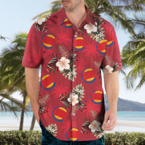 BURGER KING Hawaiian Shirt, Beach Shorts for Men