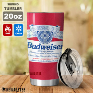 Budweiser Beer Tumbler Skinny 30oz 20oz