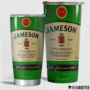 Jameson Triple Distilled Irish Whiskey Skinny Tumbler 30oz 20oz