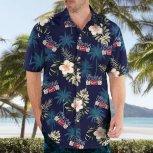 COORS BANQUET Beer Hawaiian Shirt for Men