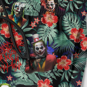 Joker Hawaiian Shirt, Beach Shorts for Men