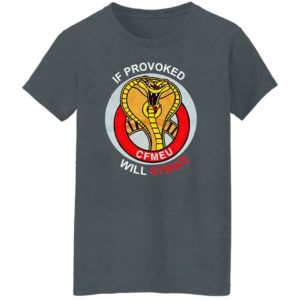 If Provoked Will Strike Cfmeu Shirt
