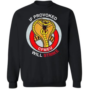 If Provoked Will Strike Cfmeu Shirt