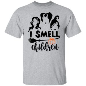 Hocus Pocus Sanderson Sisters I Smell Children Halloween Shirt