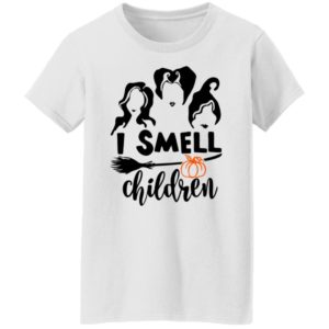 Hocus Pocus Sanderson Sisters I Smell Children Halloween Shirt