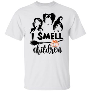 Hocus Pocus Sanderson Sisters I Smell Children Halloween Shirt