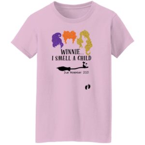 Hocus Pocus Winnie I Smell A Child Due November 2021 Shirt