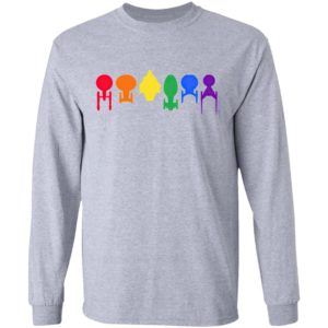 Star Trek Ship Pride Lgbt Shirt