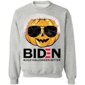 Pumpkin Biden Build Halloween Better Shirt