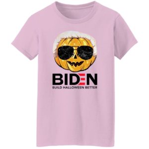 Pumpkin Biden Build Halloween Better Shirt