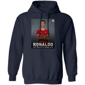 Cristiano Ronaldo Back To Manchester Utd Here We Go CR7 T-Shirt