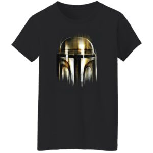 Boba Fett T-Shirt The Mandelorian Helmet Mens Star Wars Jedi Yoda Darth Vader Tee