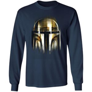 Boba Fett T-Shirt The Mandelorian Helmet Mens Star Wars Jedi Yoda Darth Vader Tee