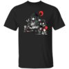 Horror Characters Jason Michael, Freddy Ded Dedd N Deddy Halloween T-Shirt