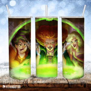 Hocus Pocus Halloween Skinny Tumbler
