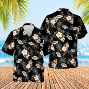 Modelo Beer Hawaiian Shirt, Beach Shorts for Men