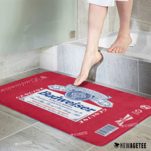 Budweiser Beer Bath Mat
