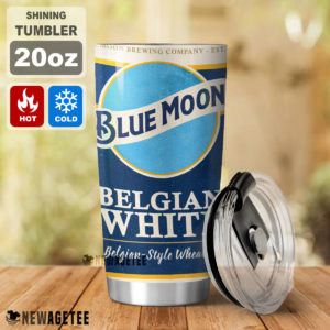 Blue Moon Beer Belgian White Skinny Tumbler 30oz 20oz