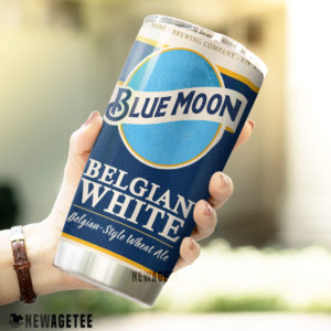 Blue Moon Beer Belgian White Skinny Tumbler 30oz 20oz